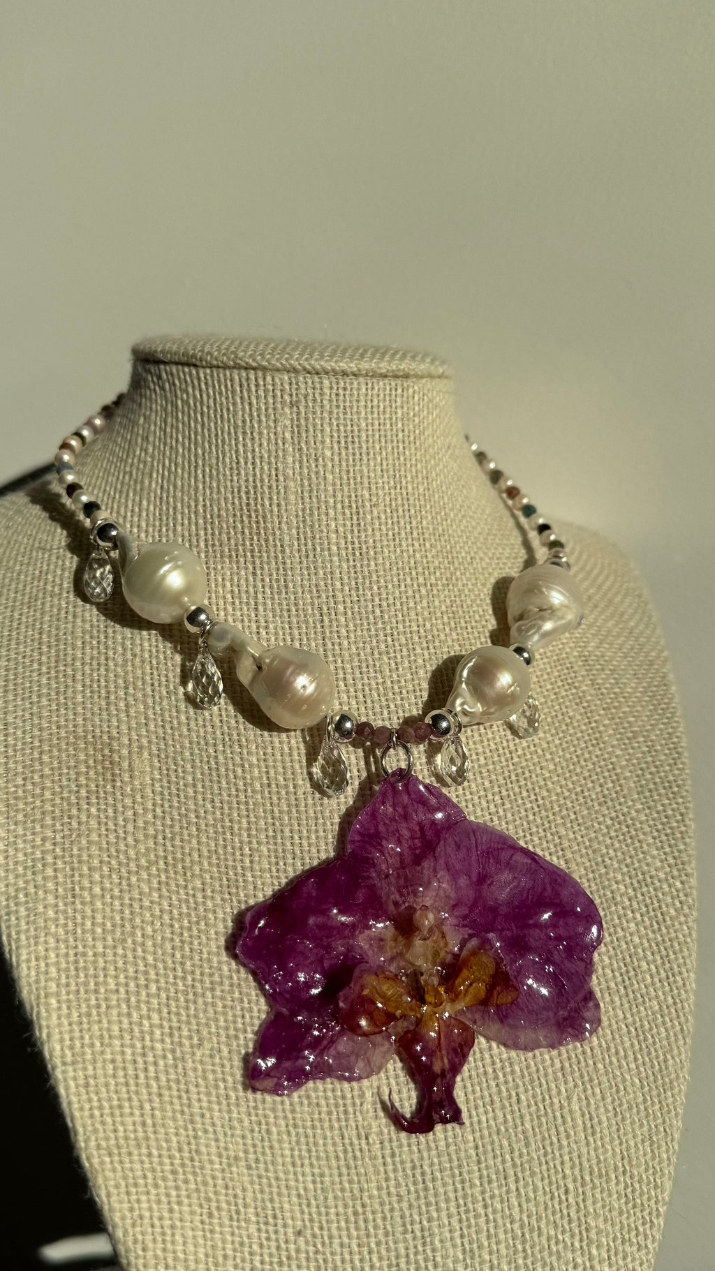 Petal & Pearl Necklace  image 3