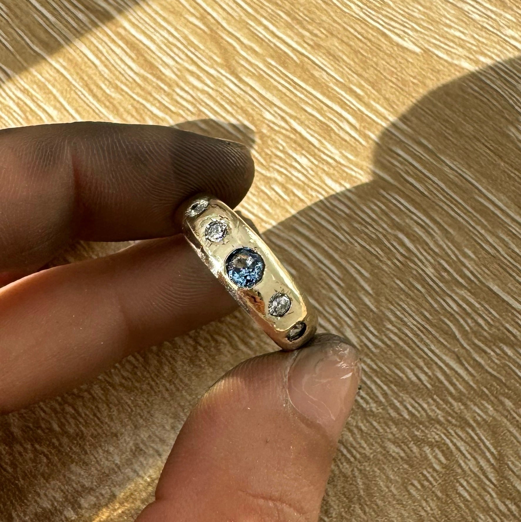 Gold n Gems Ring image 2