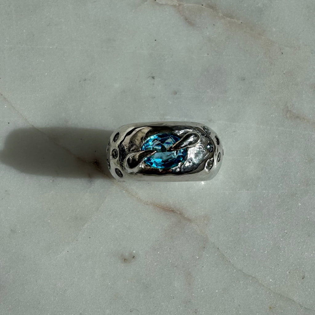 Baby Blue Ring image 0