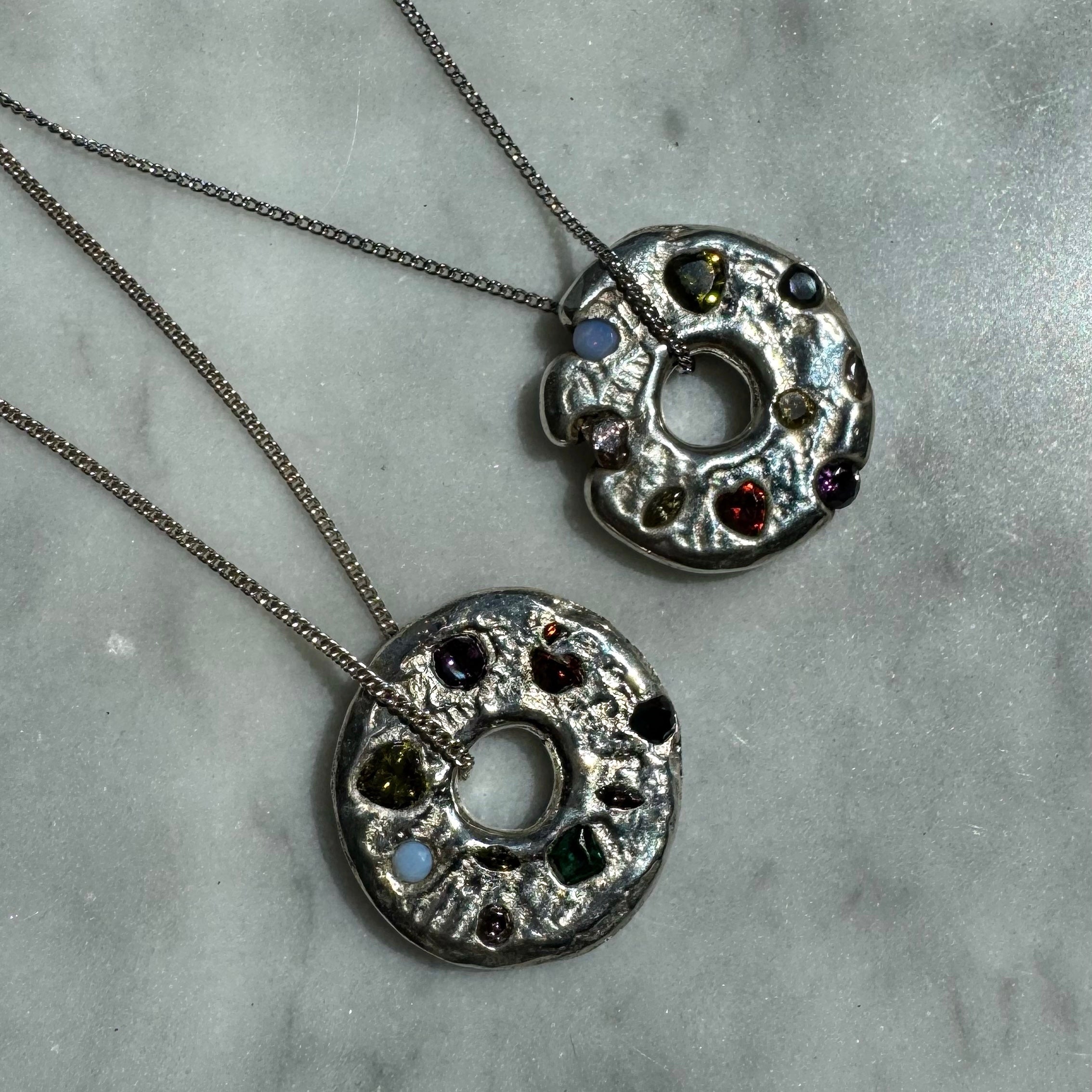 Crystal Donut Pendants image 0