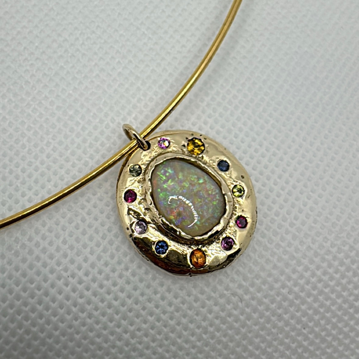 Opal in Orbit Pendant image 1