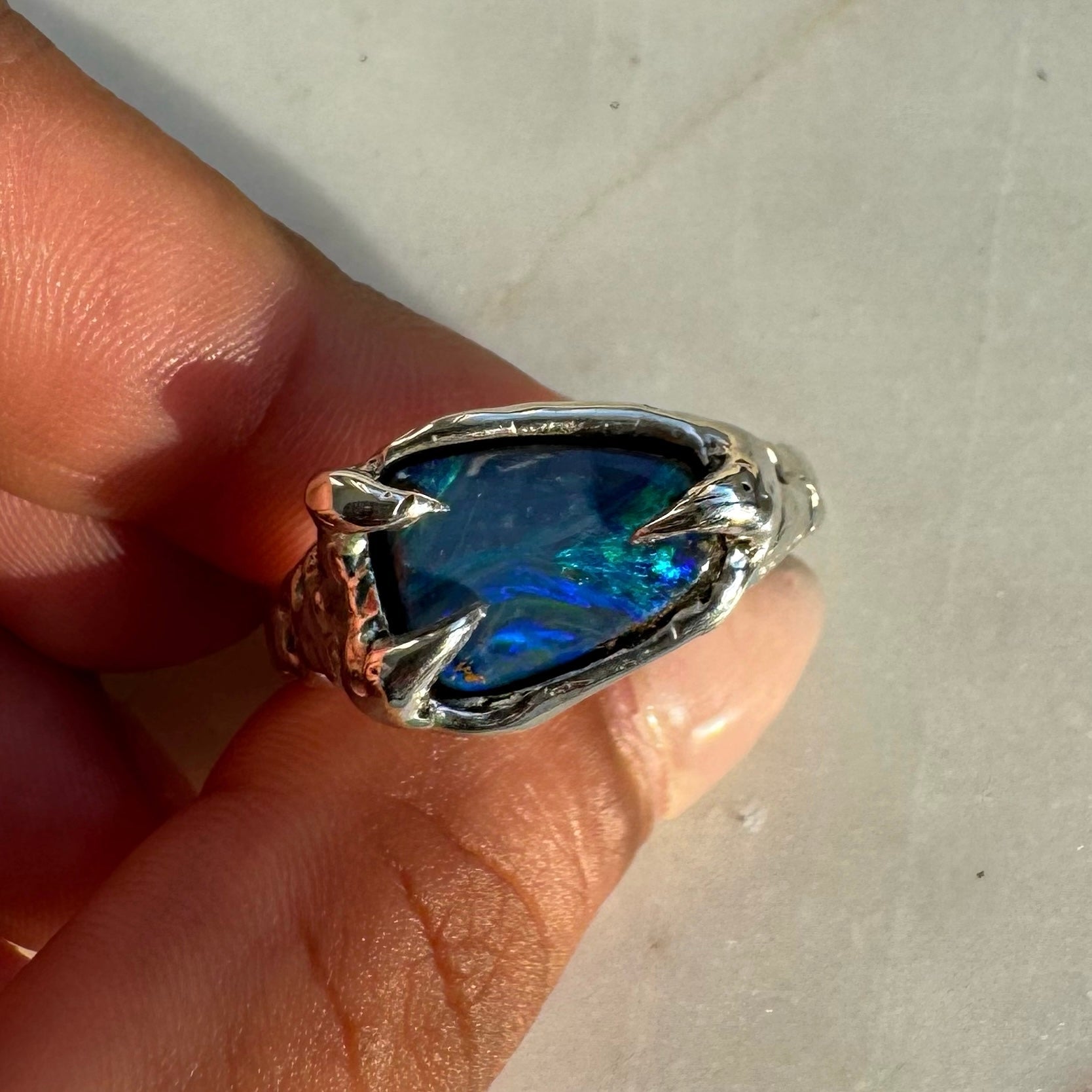 Poseidon Opal Ring  image 1