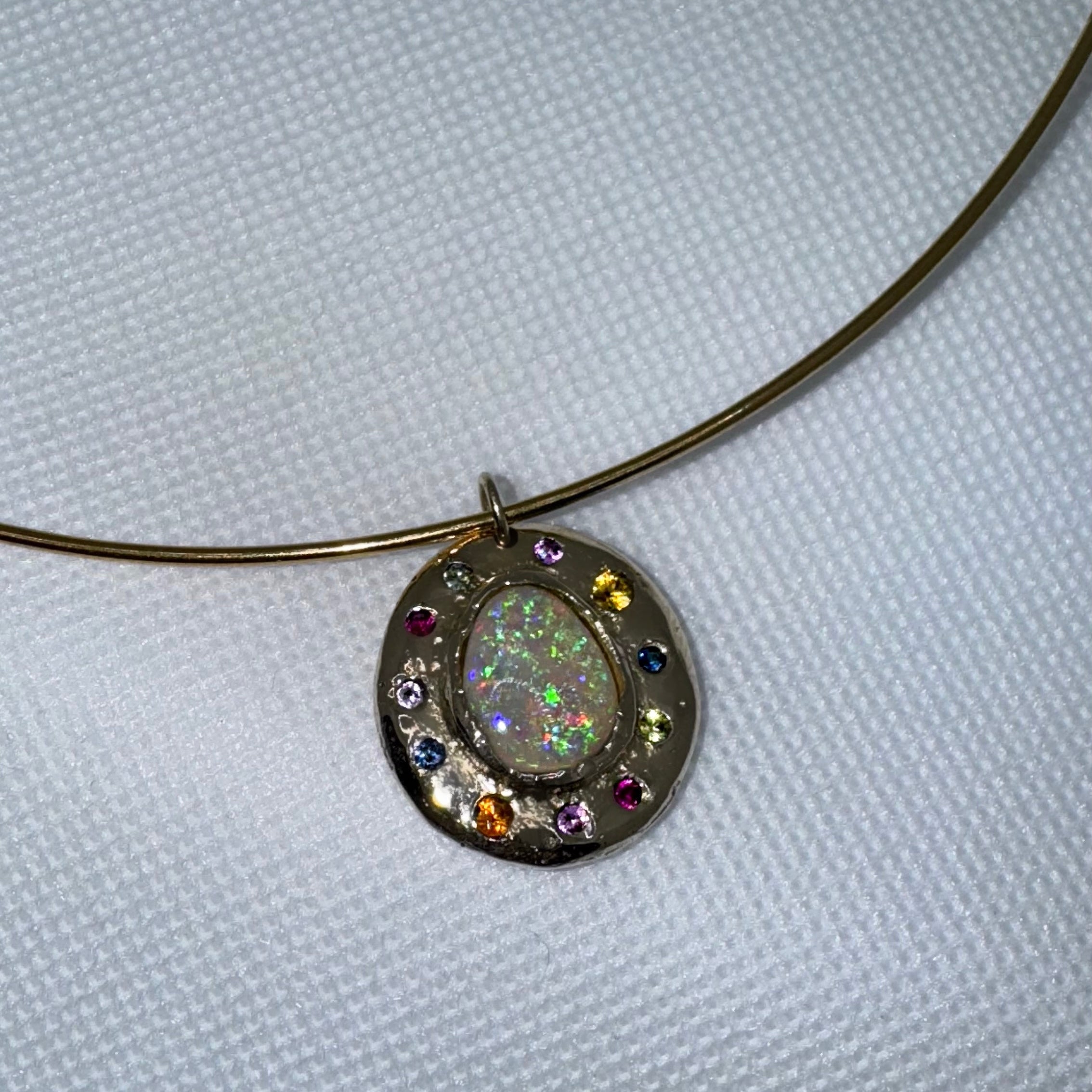 Opal in Orbit Pendant image 0